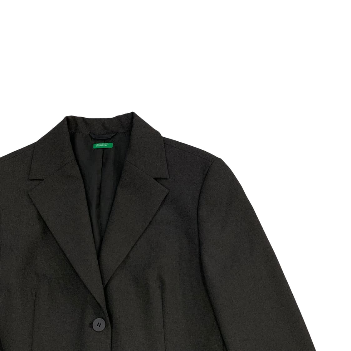 베네통 챠콜 여성 자켓 상품이미지2