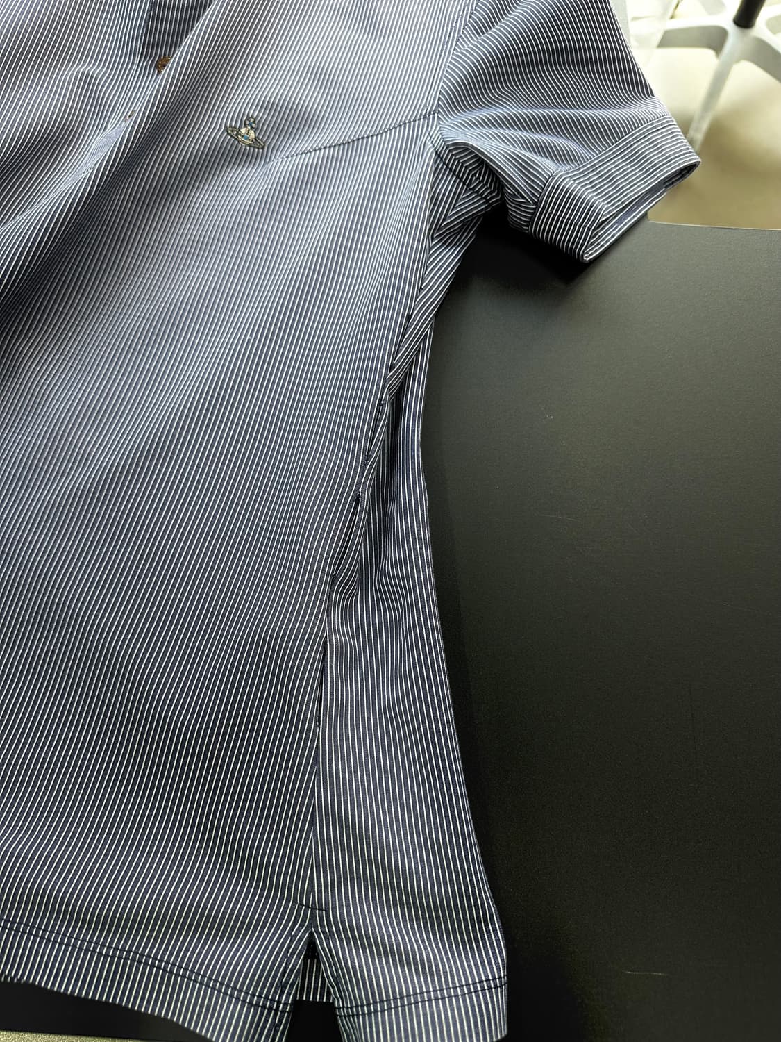 비비안웨스트우드 Orb 스트라이프 반팔셔츠 상품이미지6