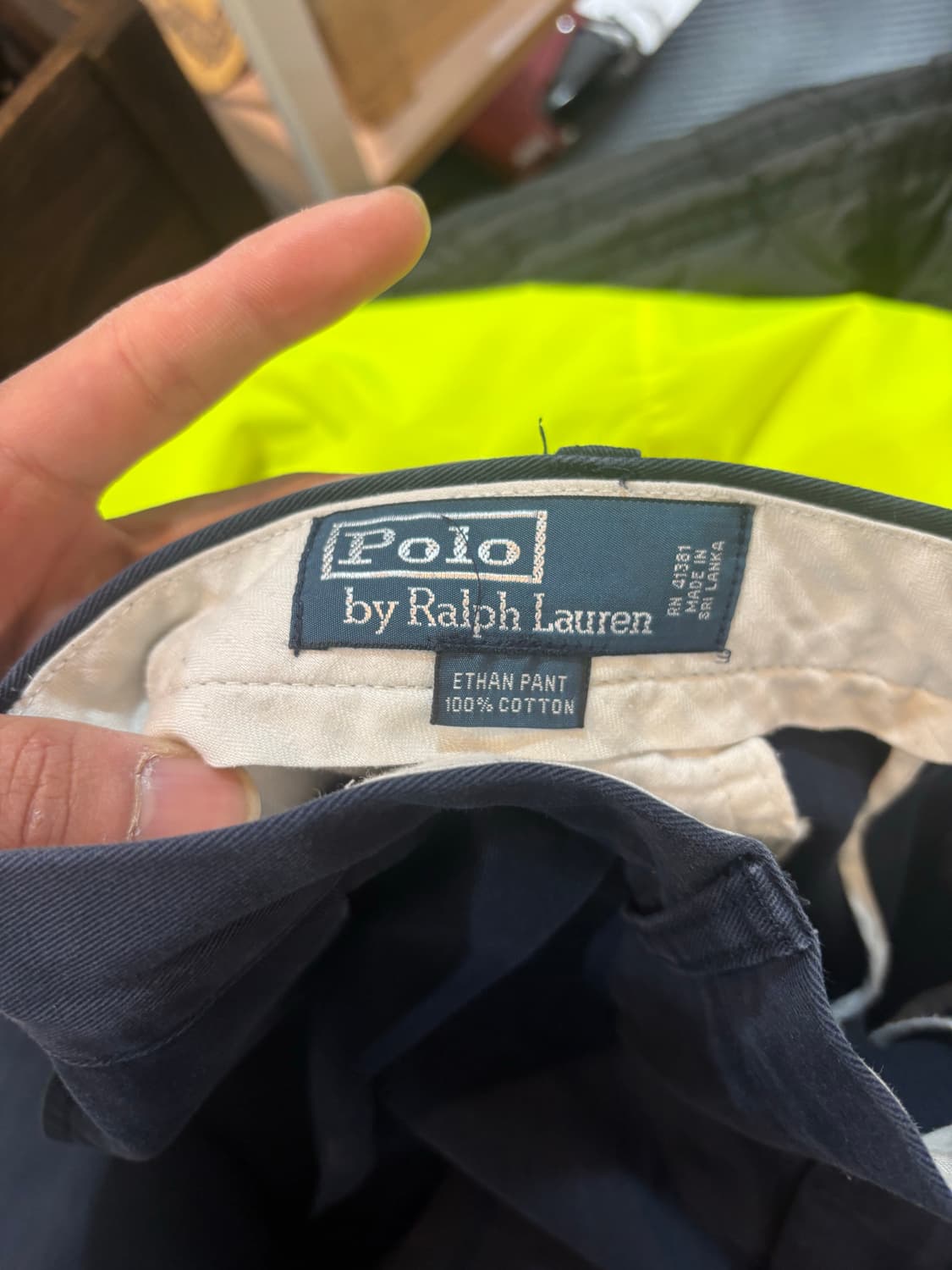 폴로 랄프로렌 면바지 팬츠 34사이즈 상품이미지4