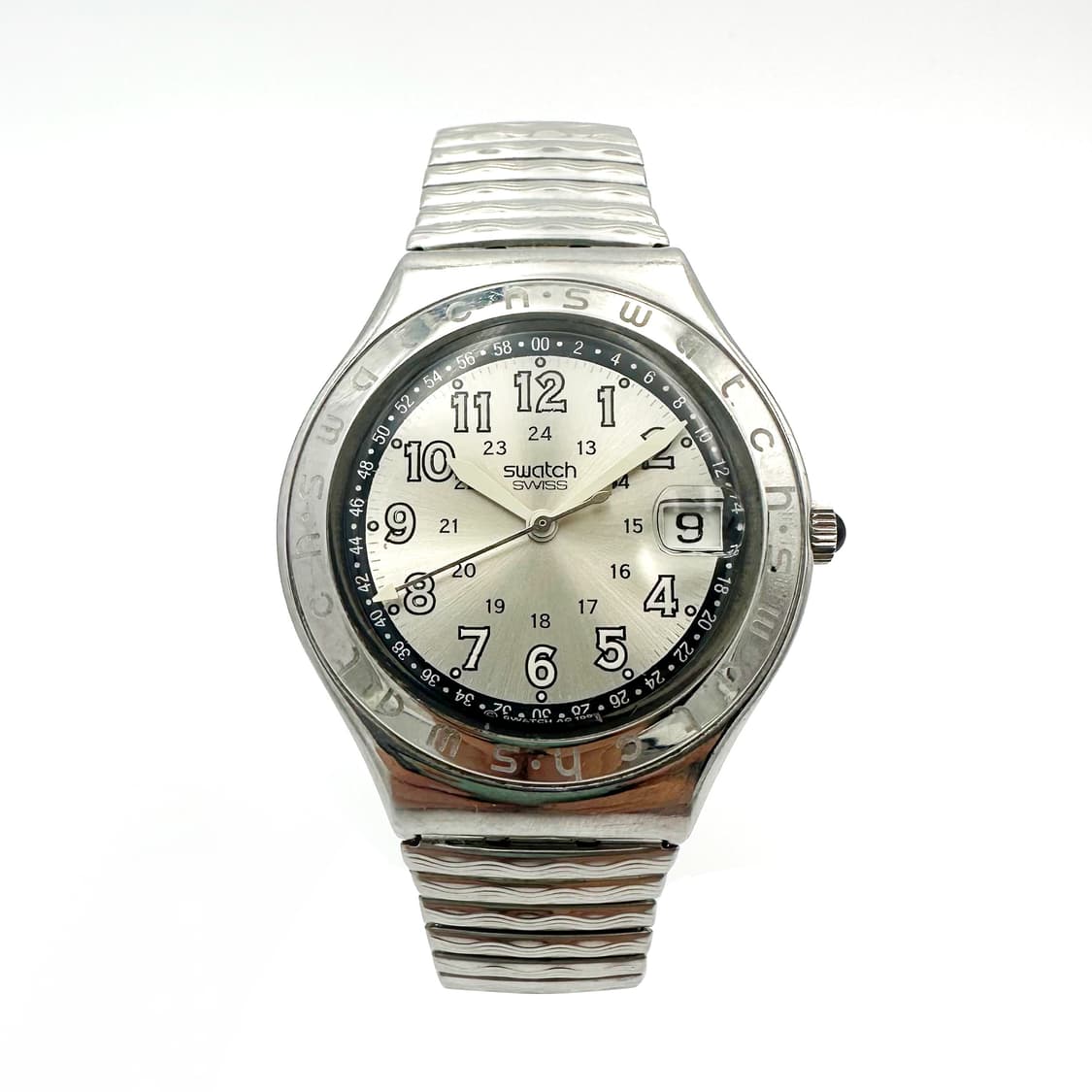 98년작) 빈티지 스와치 아이러니 익스팬션 실버 상품이미지2