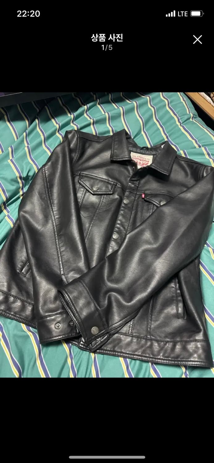 xl)리바이스 레더 트러커 상품이미지1