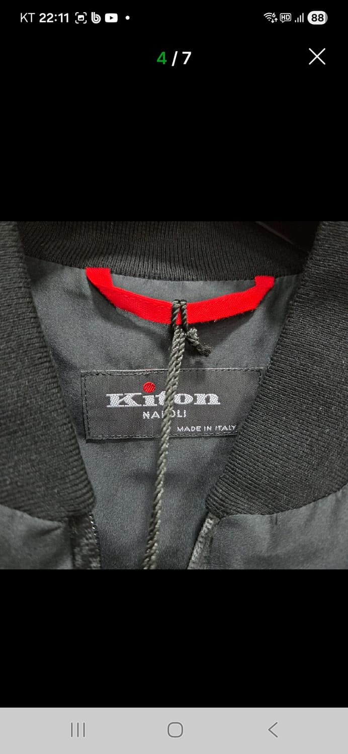 키톤 보머 자켓 새상품 상품이미지4