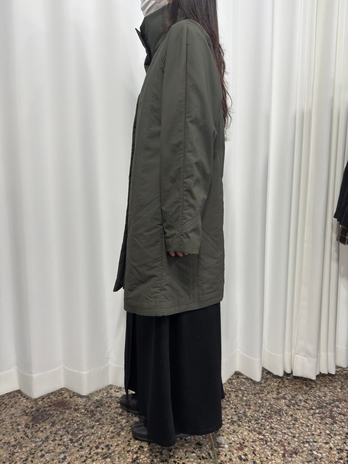 issey miyake pleats please dot line coat 상품이미지5