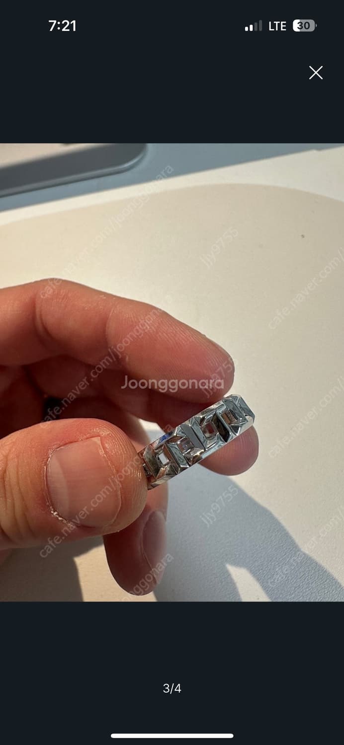 티파니앤코 5.5MM 트루 네로우링 실버 반지 상품이미지4