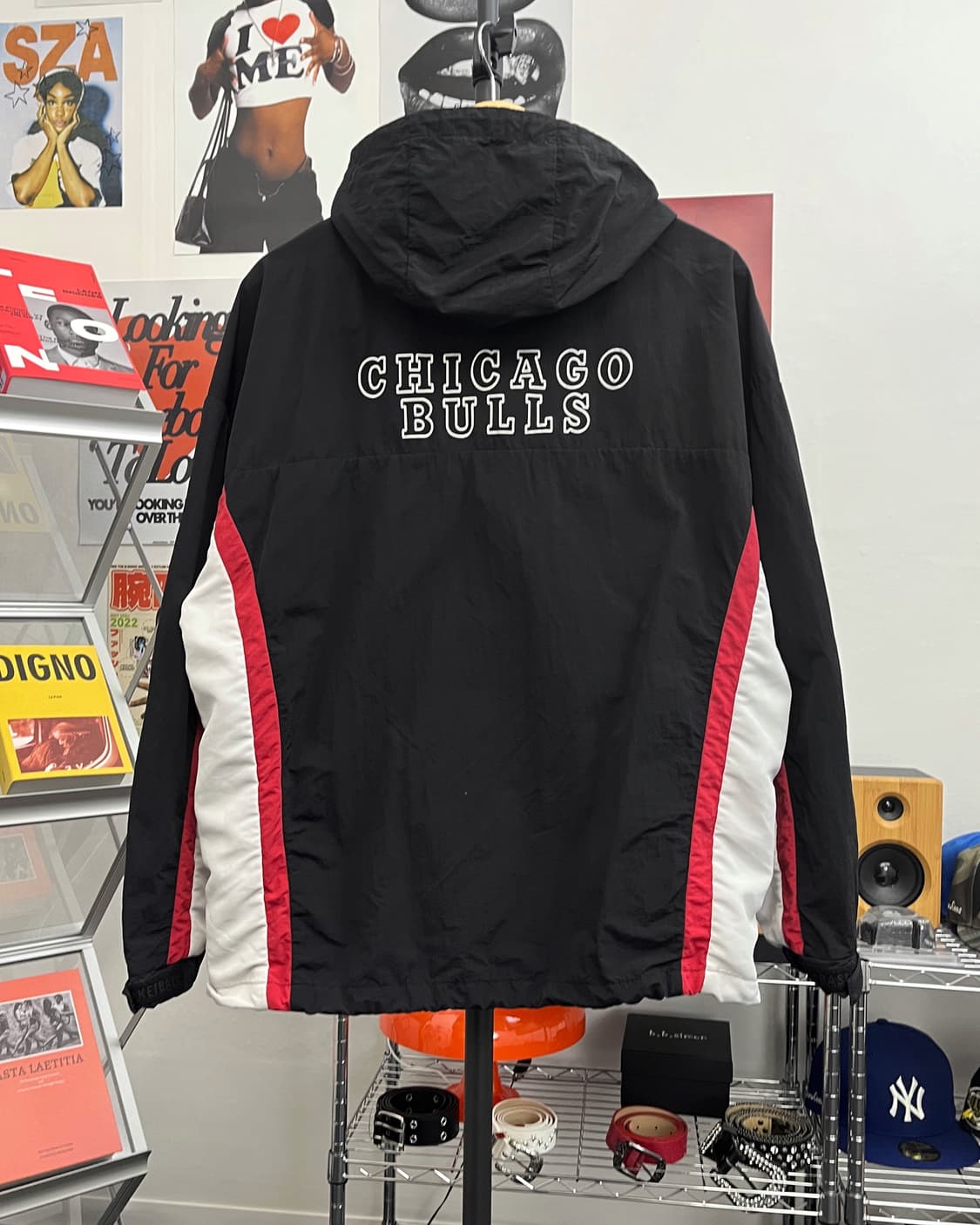 NBA 시카고 불스 나일론 바람막이 자켓 상품이미지7