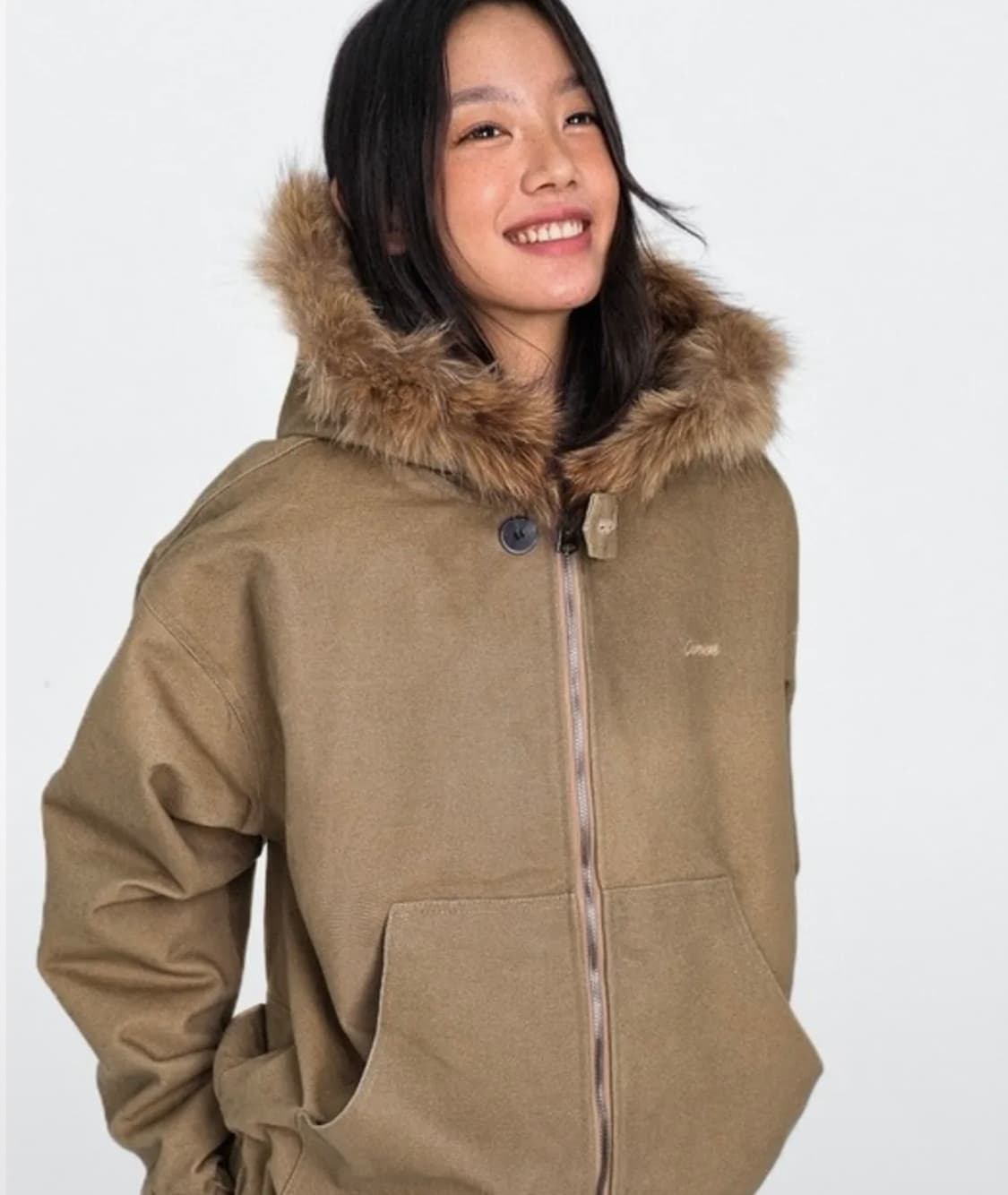 오운서 파티나 빈티지 퍼 워크 자켓 상품이미지1