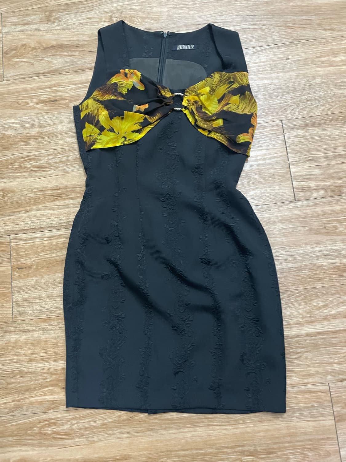 J vintage 라인 플로럴 미니 원피스 상품이미지1