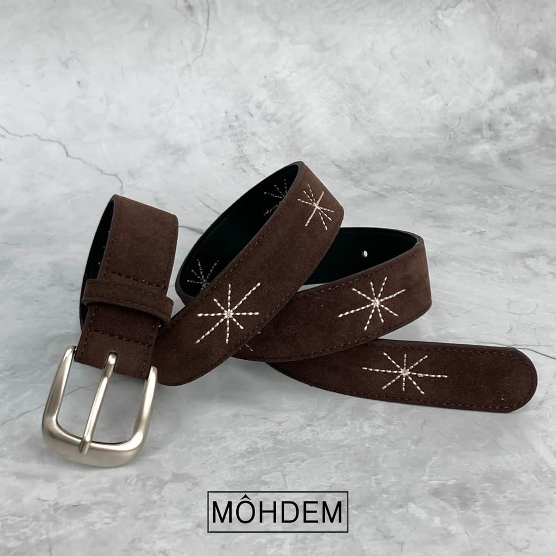 [Unisex] 샤이닝 자수 벨트 3컬러 상품이미지2