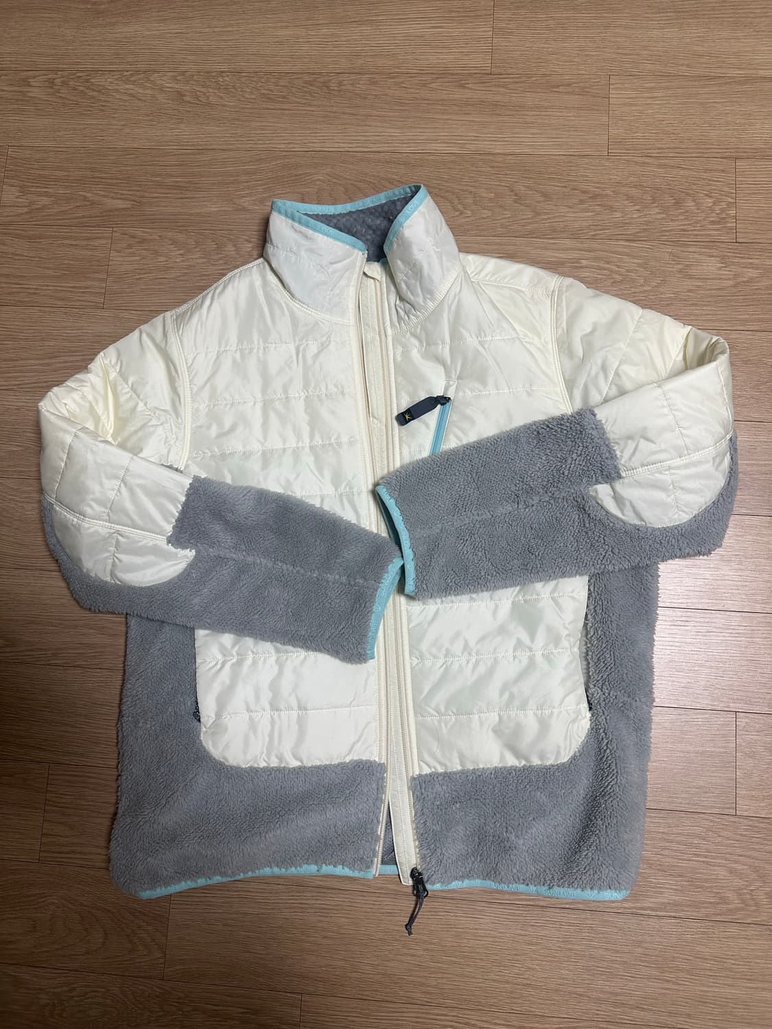 썬러브 Hybrid Thermal Jacket Ivory 스몰 상품이미지3