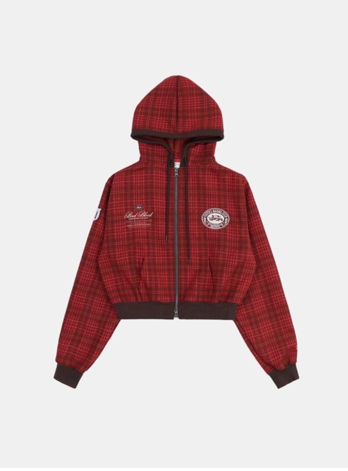 배드블러드 클래식 후드 집업 구해요 상품이미지2