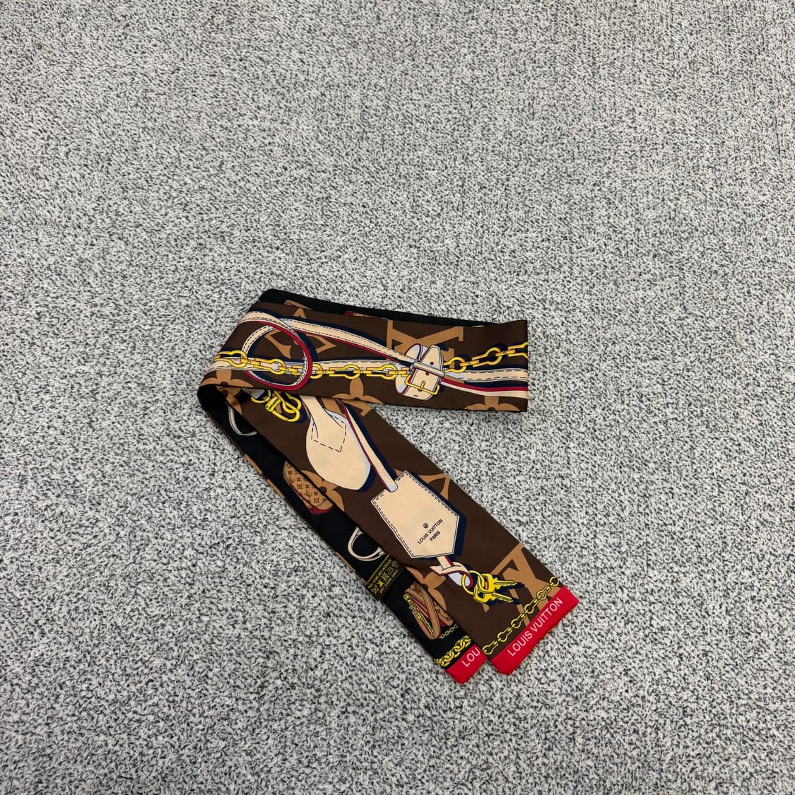 빈티지 고급 실크 스카프 0127H2 상품이미지2