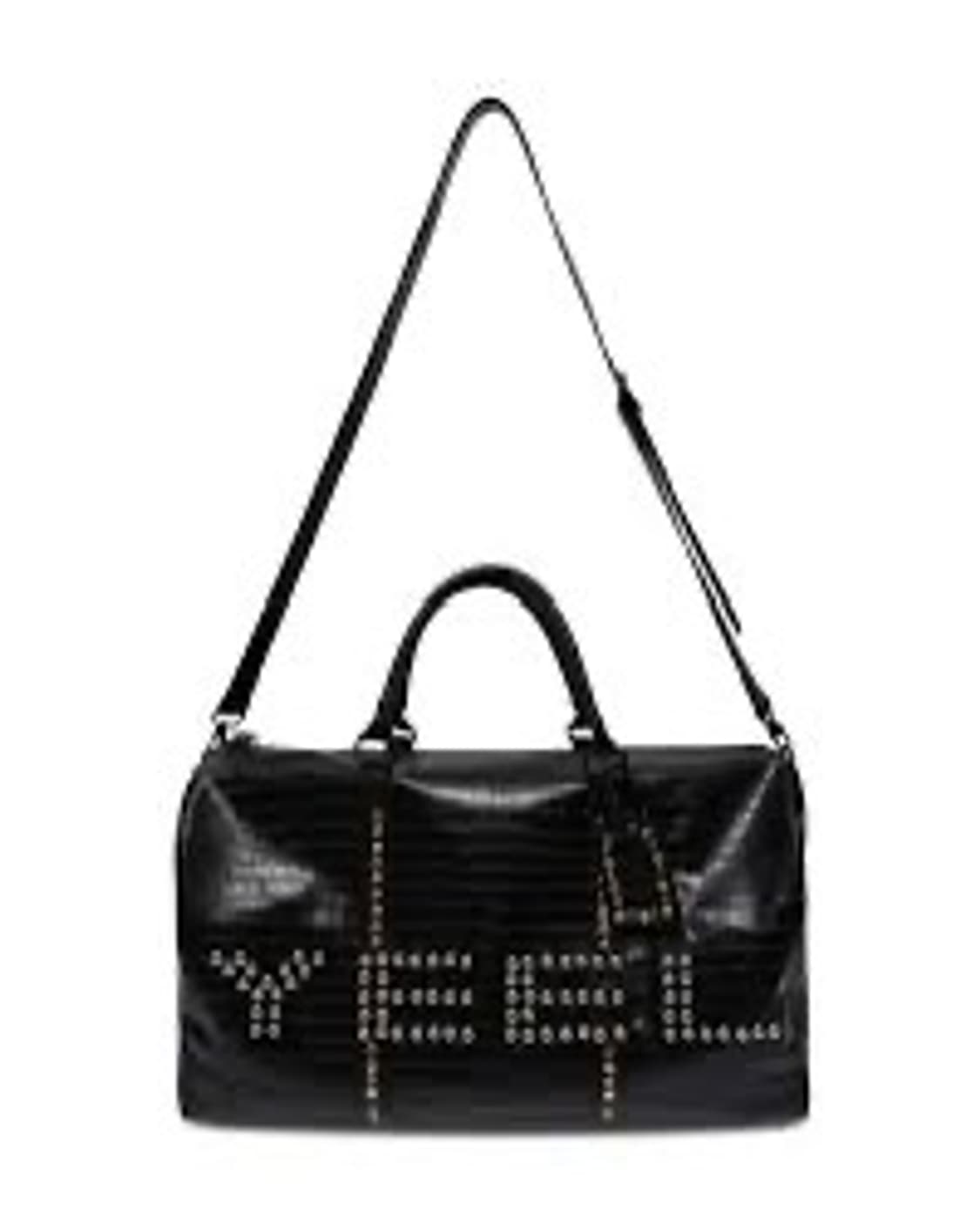 Yeel 크로코 스터드 보스턴백 Black 상품이미지2