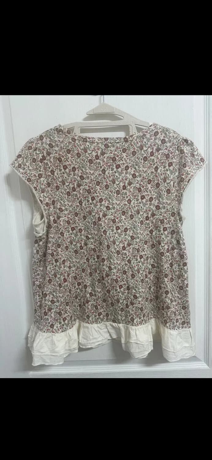 모리걸 잔꽃 레이어드 반팔티 상품이미지2