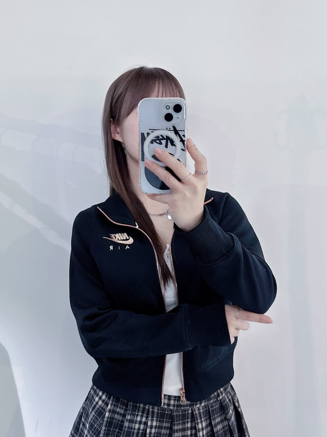 나이키 AIR 블랙 스우시 트랙탑 상품이미지3