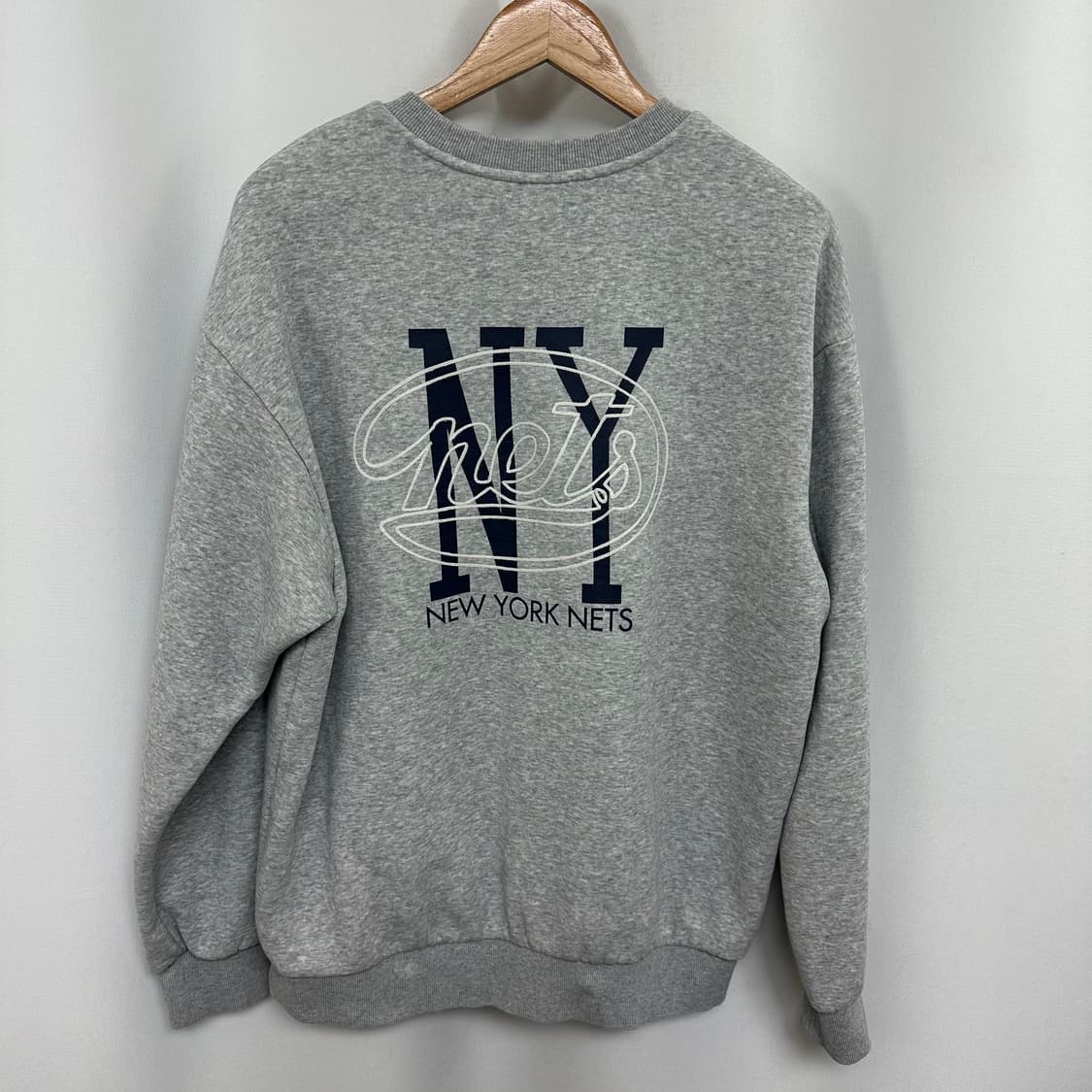 NBA 남자 기모 맨투맨 그레이 L  EJW 상품이미지6