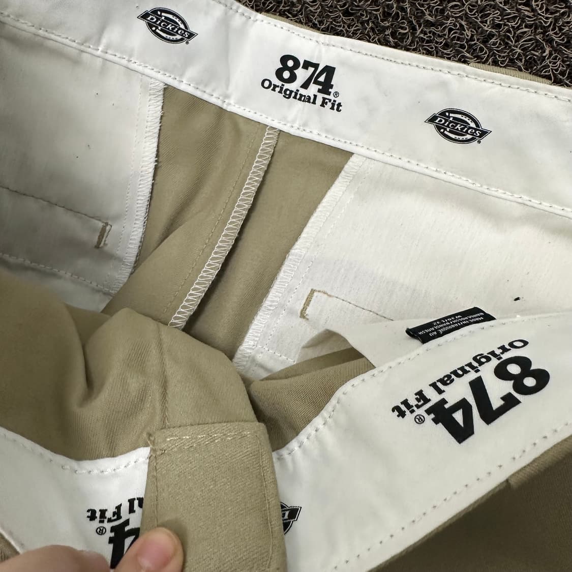 Dickies 디키즈 874 코튼팬츠 면바지 베이지 34인치 상품이미지7