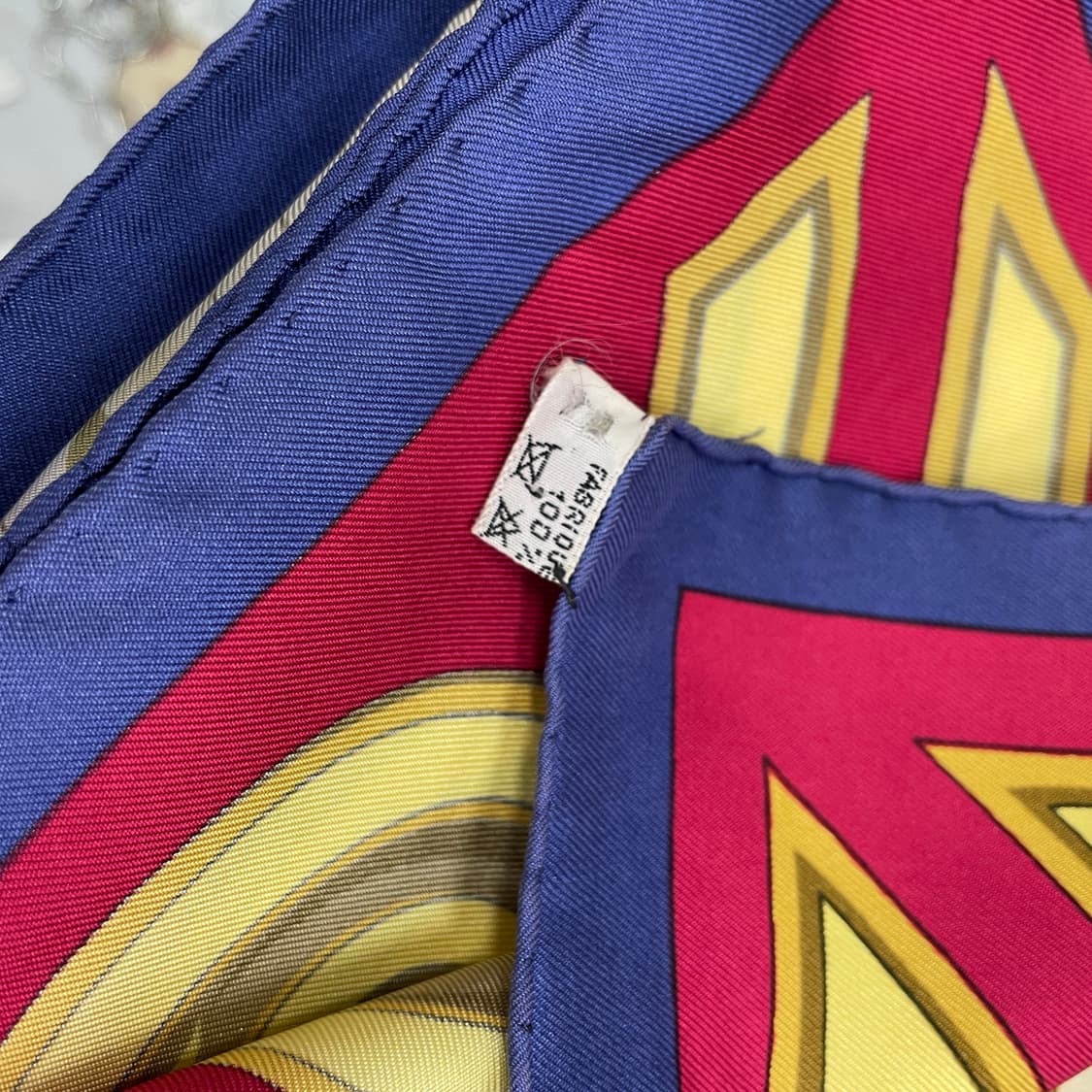 에르메스 90 Tribord 실크 까레 made in france 상품이미지4