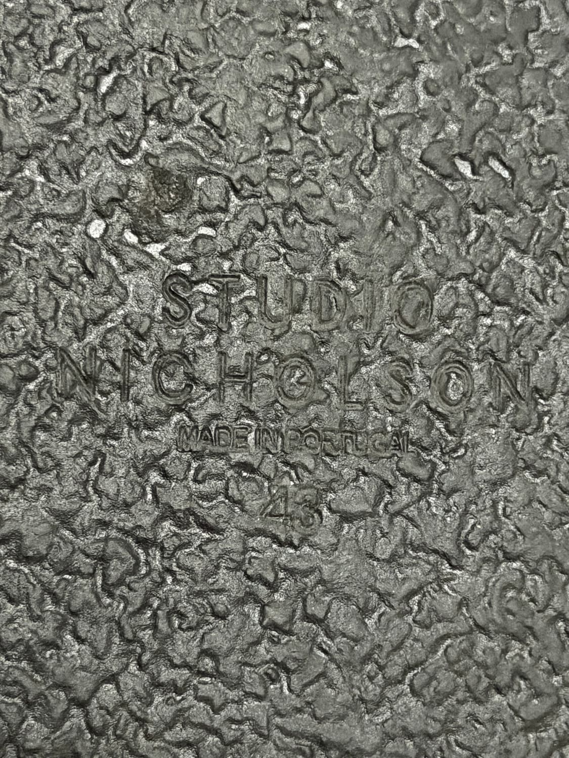 스튜디오 니콜슨 스웨이드 블랙 뮬 슬리퍼 상품이미지7