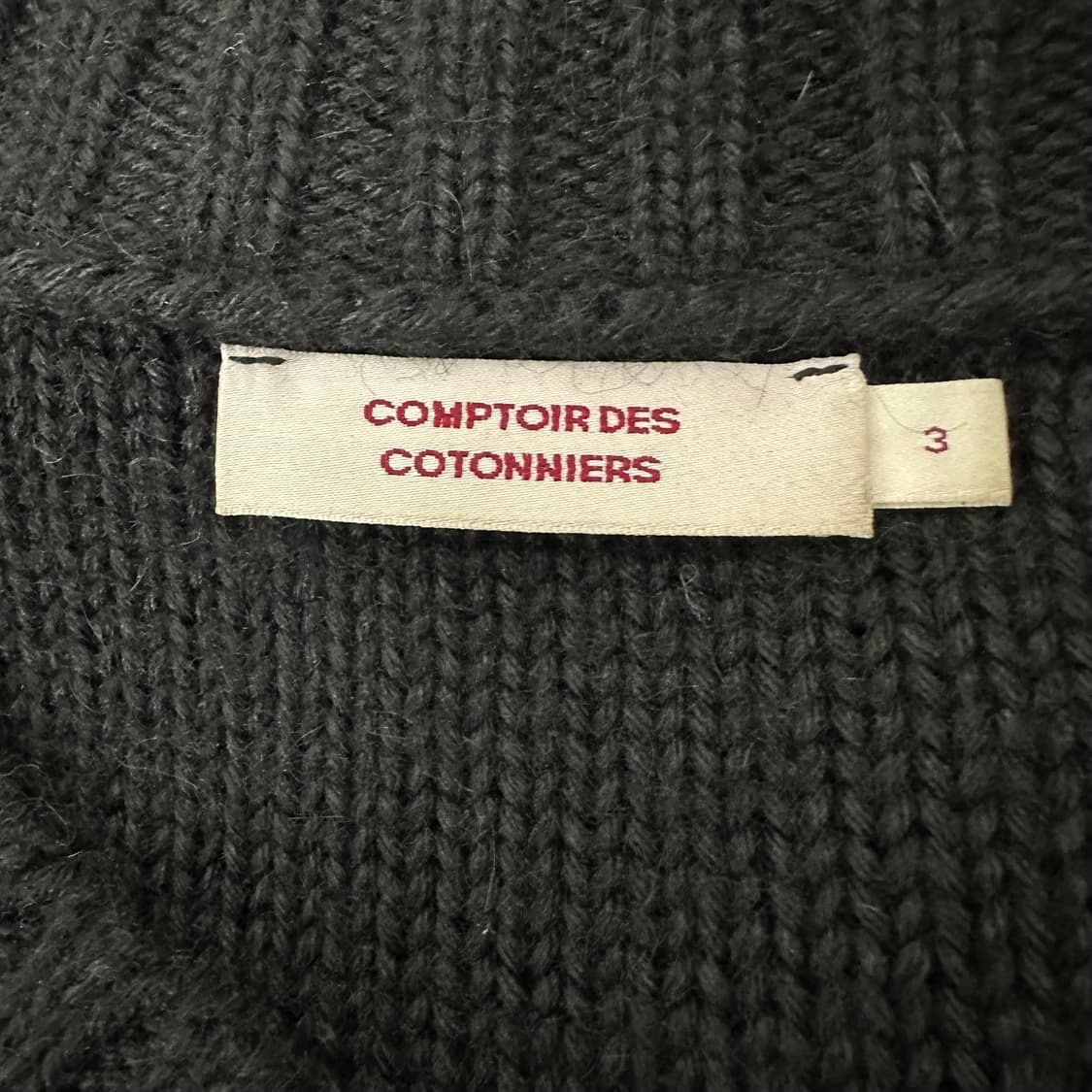 꼼드와 데 꼬또니에 롱 니트 가디건 상품이미지3