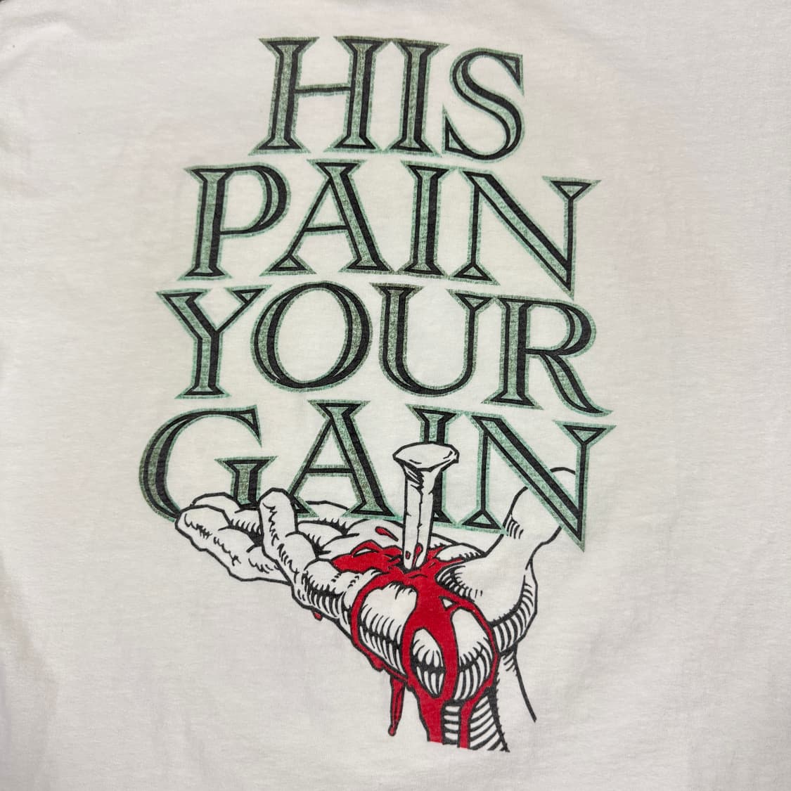 빈티지 90s Jesus Lord's Gym 지저스 로드짐 티셔츠 상품이미지4