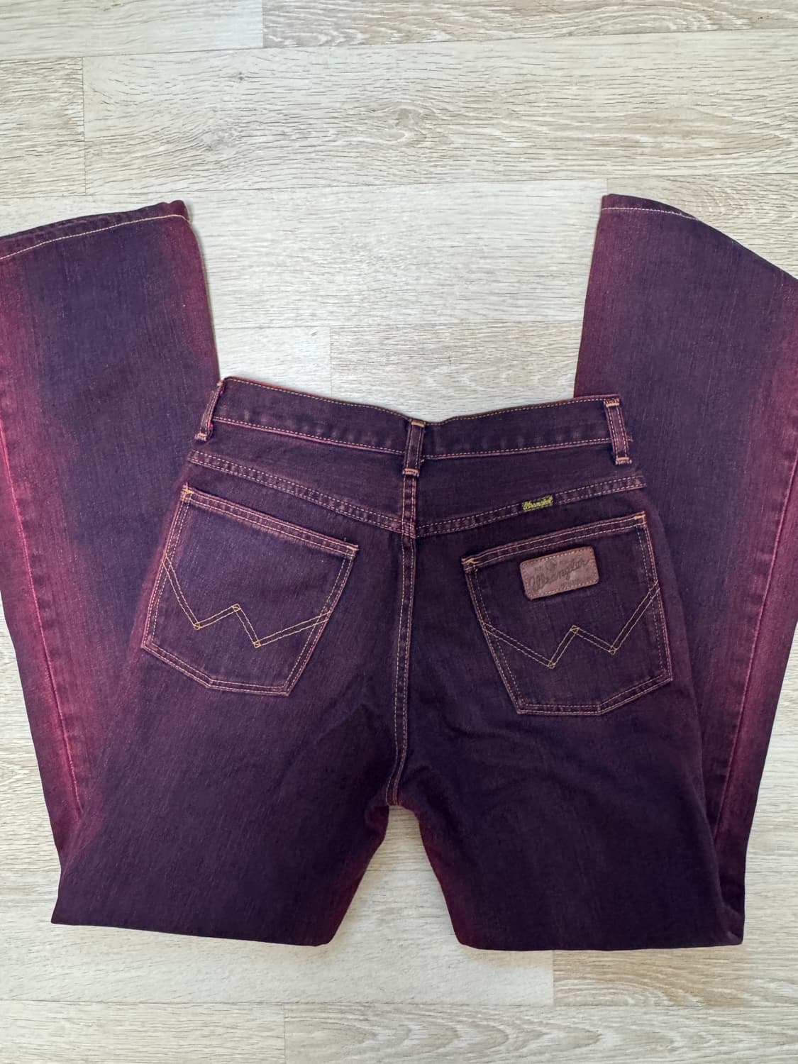 🍷Wrangler 레드 브라운 데님 (26) 상품이미지2