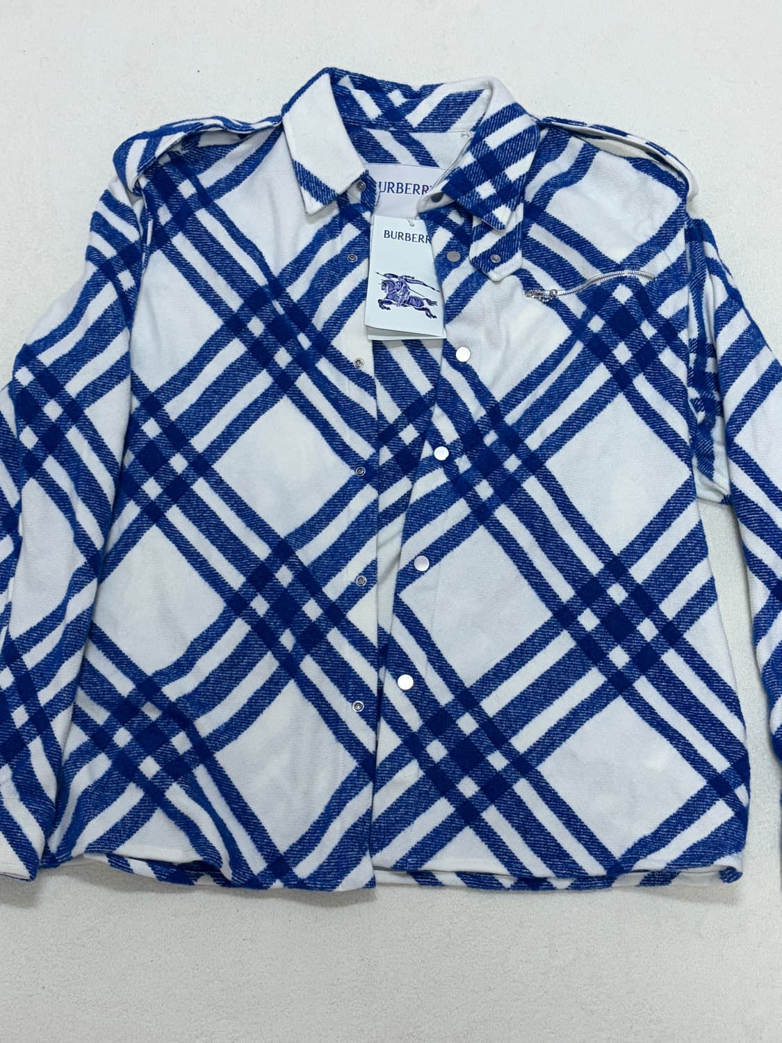 (새거급) 버버리 프로섬 알파카 울 자켓 M 버버리 프로섬 자켓 M 상품이미지1