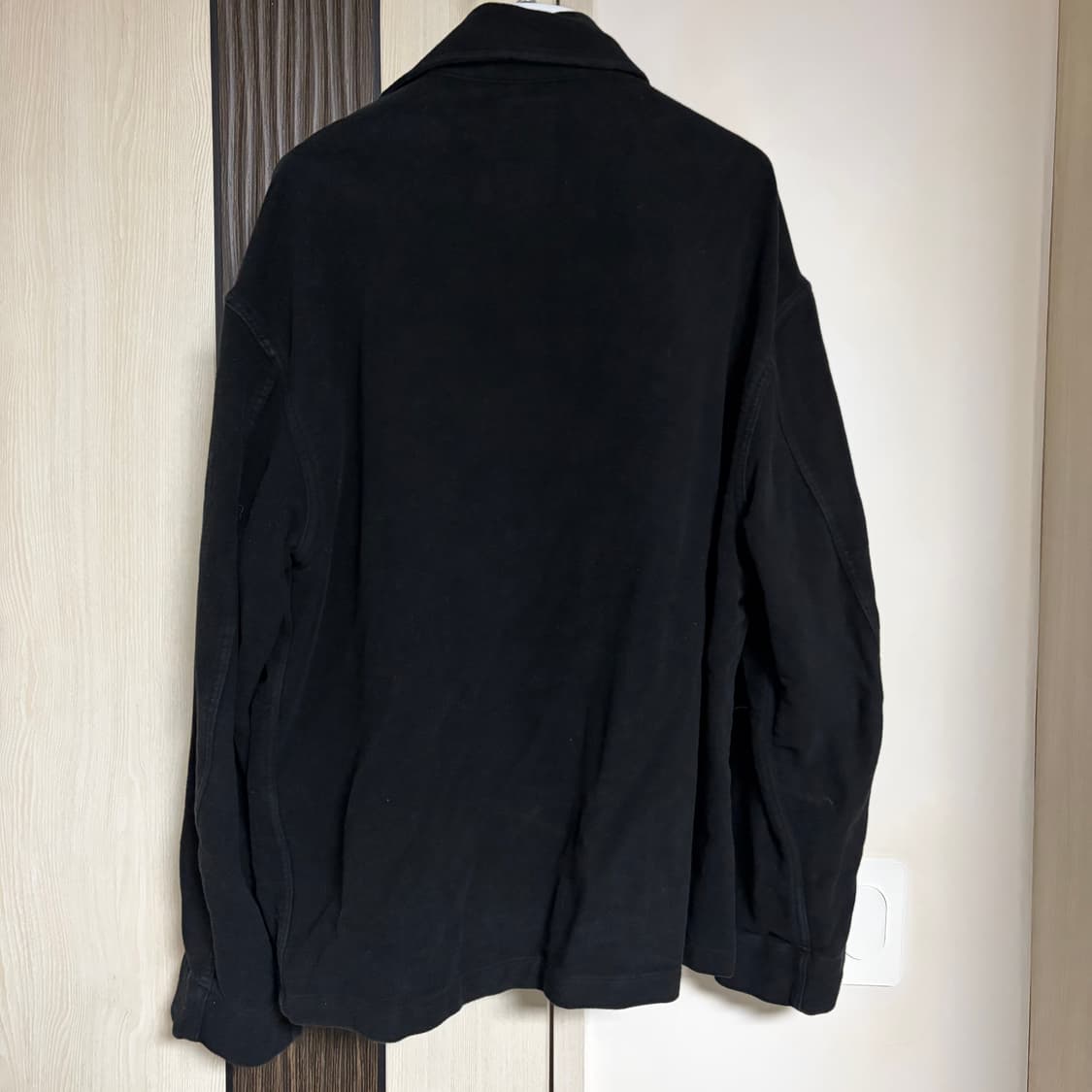 브라운야드 몰스킨 셔츠자켓 블랙 상품이미지2