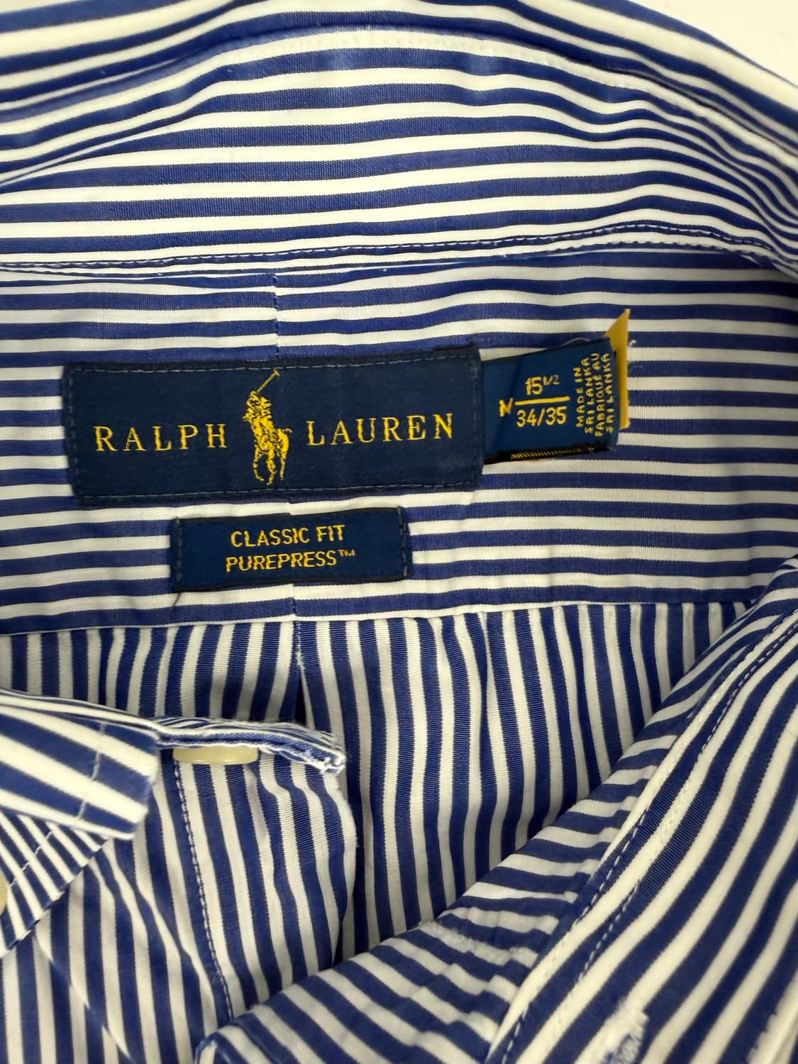 [M]  폴로 랄프로렌 스트라이프 셔츠 남방 상품이미지2