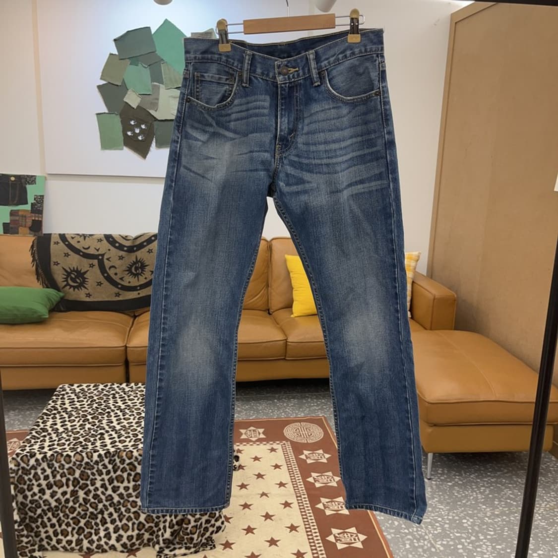 리바이스 514 빈티지 레트로 워싱 데님팬츠 C09487 상품이미지3