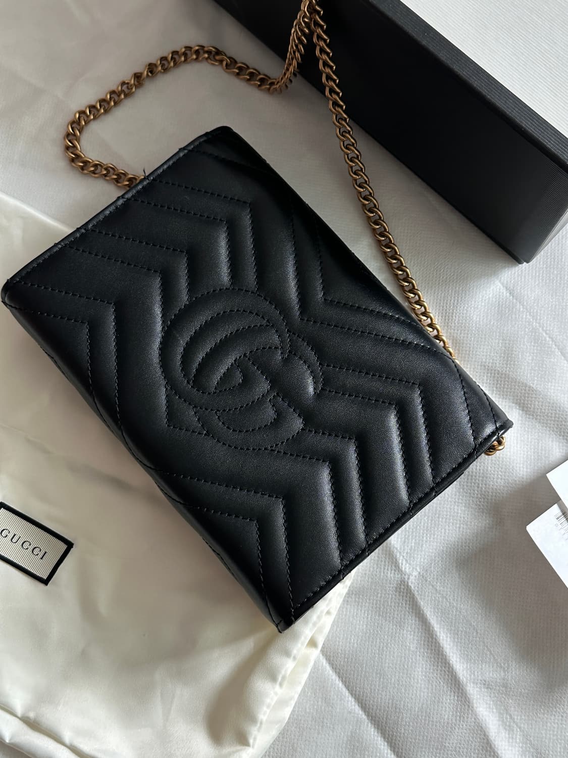 구찌 마몬트 마틀라쎄 미니 체인백 백화점제품 상품이미지4