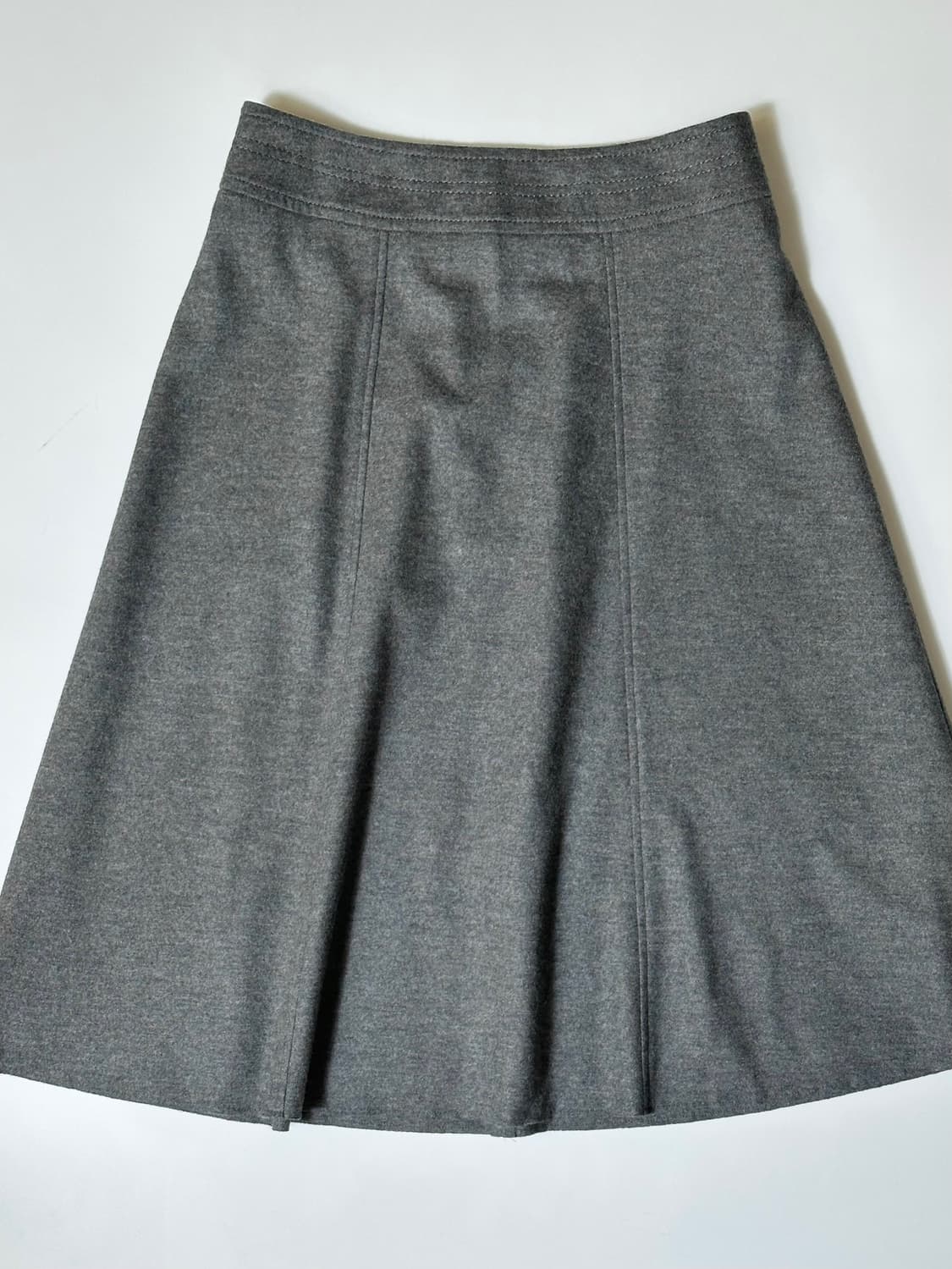 그레이 미디 스커트 상품이미지6