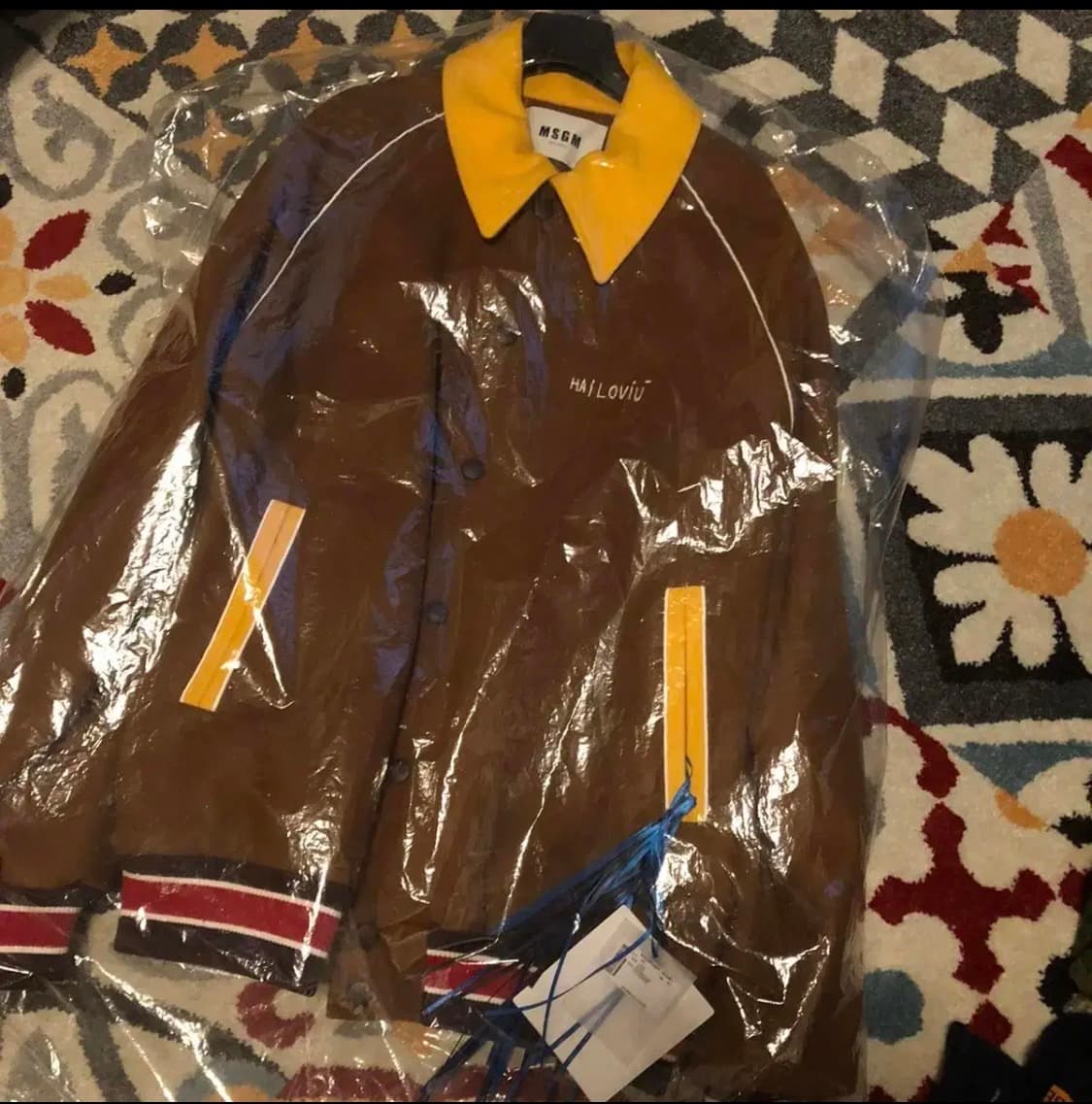 MSGM 봄버 바시티 자켓 상품이미지5