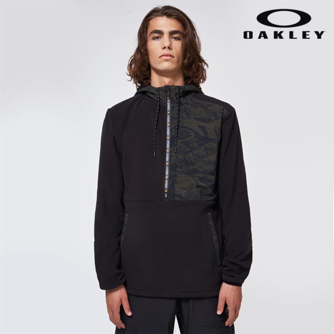 OAKLEY 오클리 해골 반집업 후드티 2XL 상품이미지1