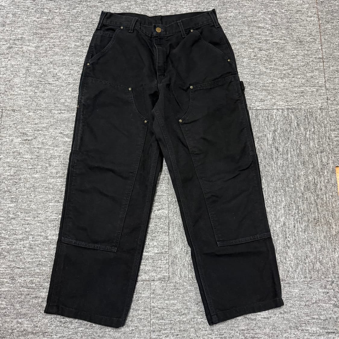 칼하트 더블니 B136 (31사이즈) 블랙 상품이미지2