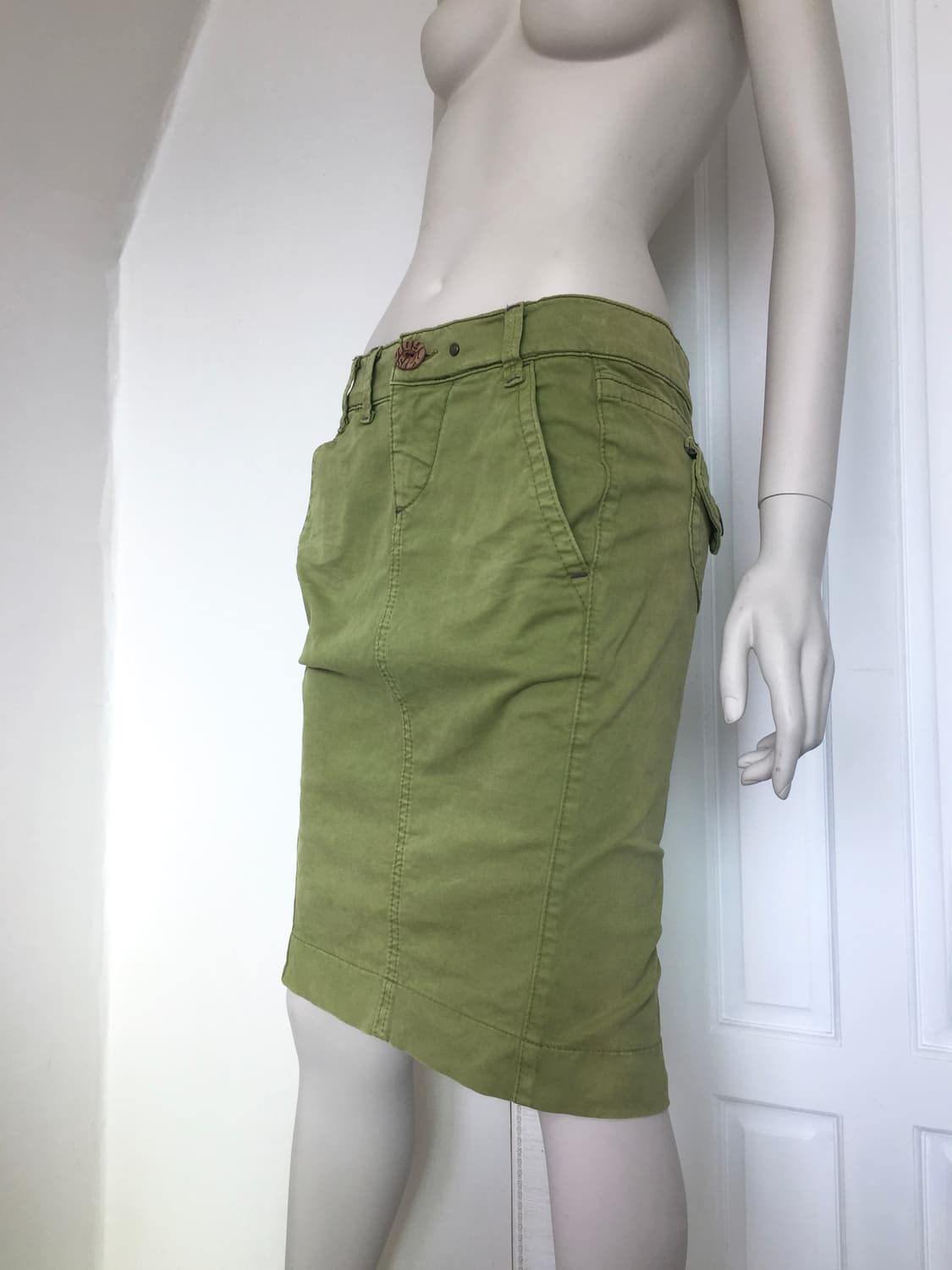 Italy Miss-Sixty60 Vintage Green Skirt 상품이미지3