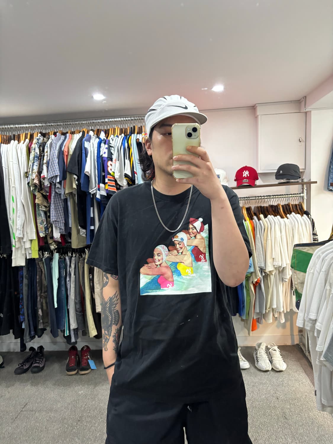 18ss 슈프림 swimmers 반팔 상품이미지7