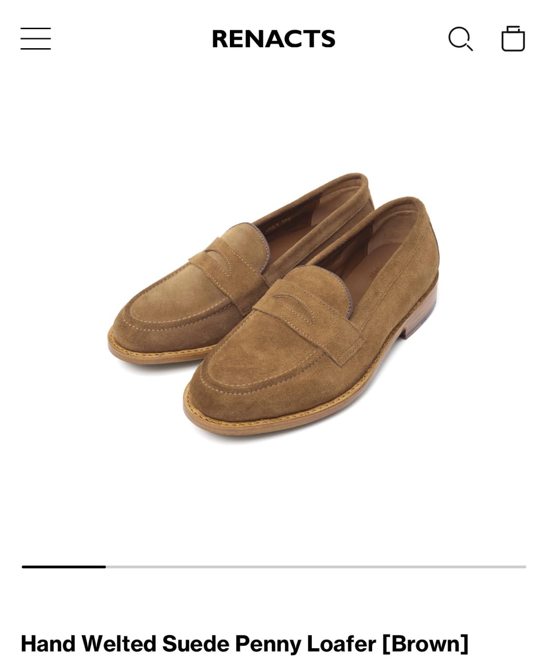 리넥츠 미라보로 스웨이드 페니로퍼 270(9) 상품이미지1