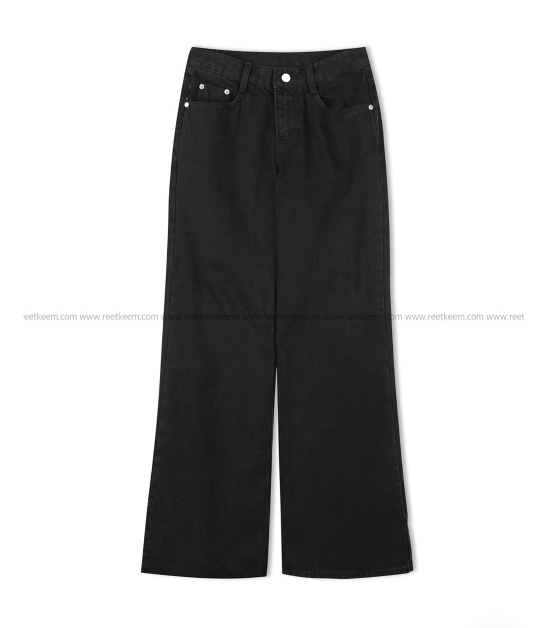 릿킴 BLACK WASHED FLARE JEANS 부츠컷 플레어 상품이미지2