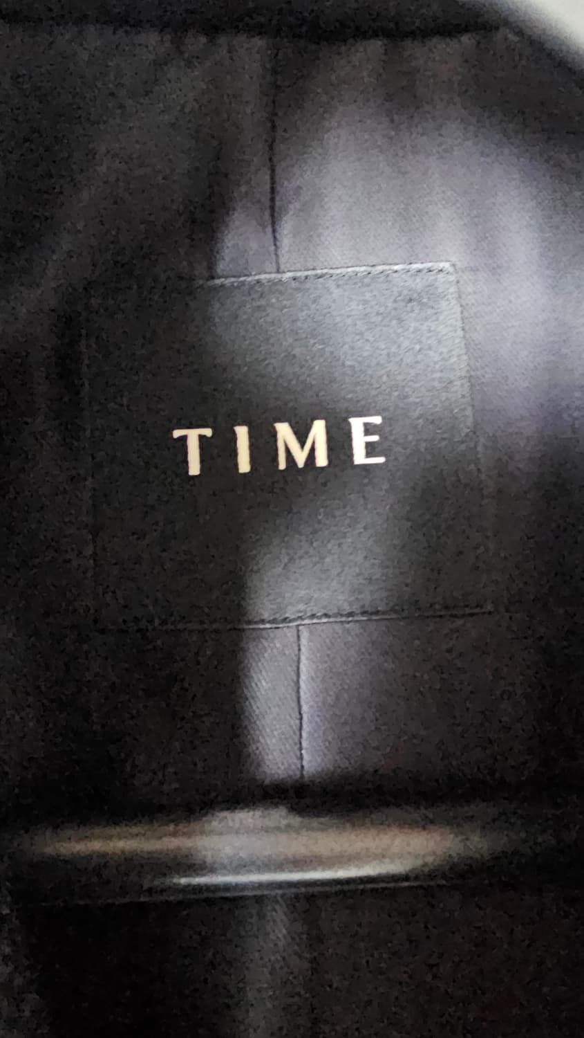 타임옴므 블랙 캐시미어 벨티드 코트
110 상품이미지4