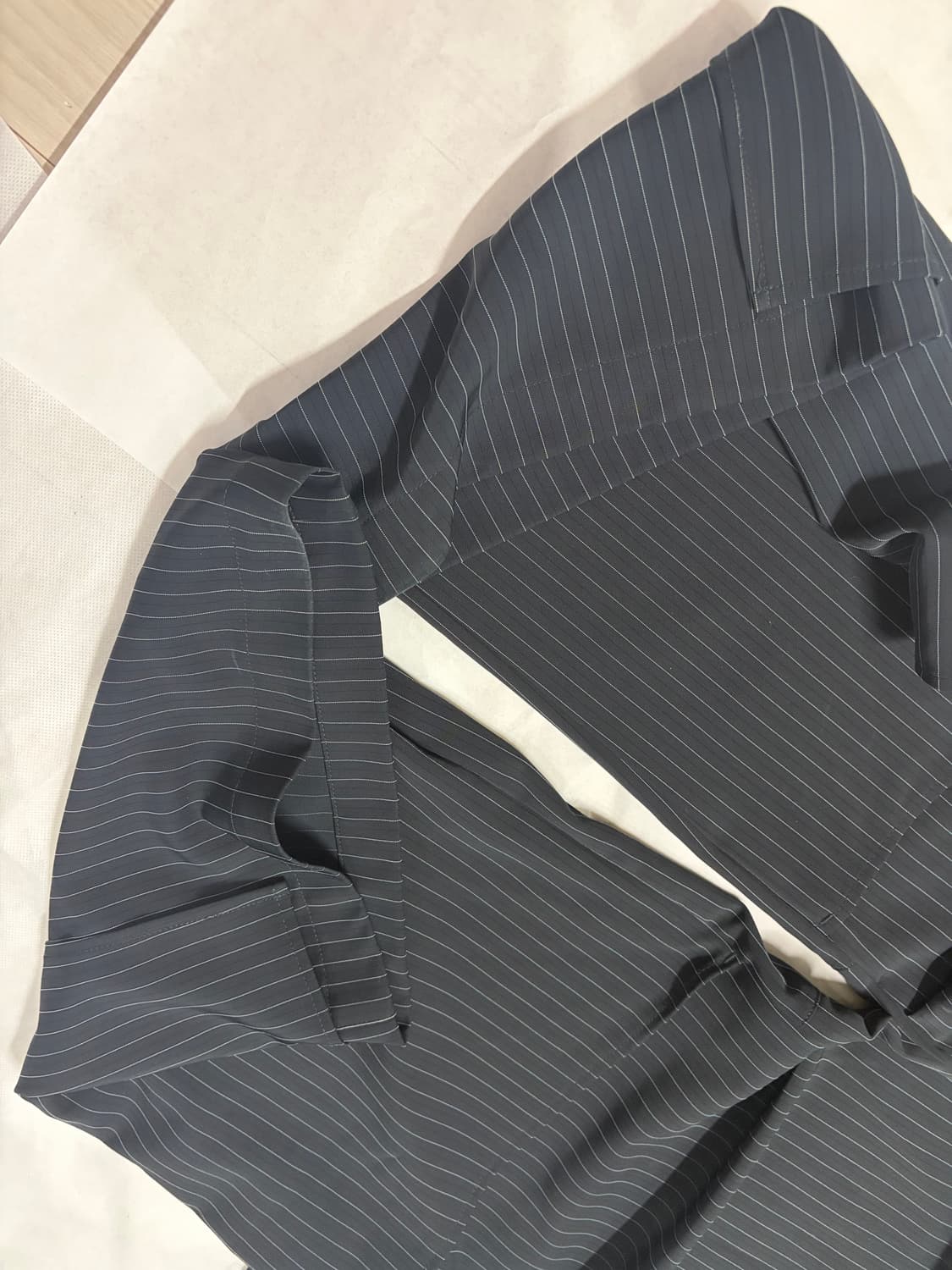 해칭룸 아머 팬츠 스트라이프 네이비 3사이즈 상품이미지5