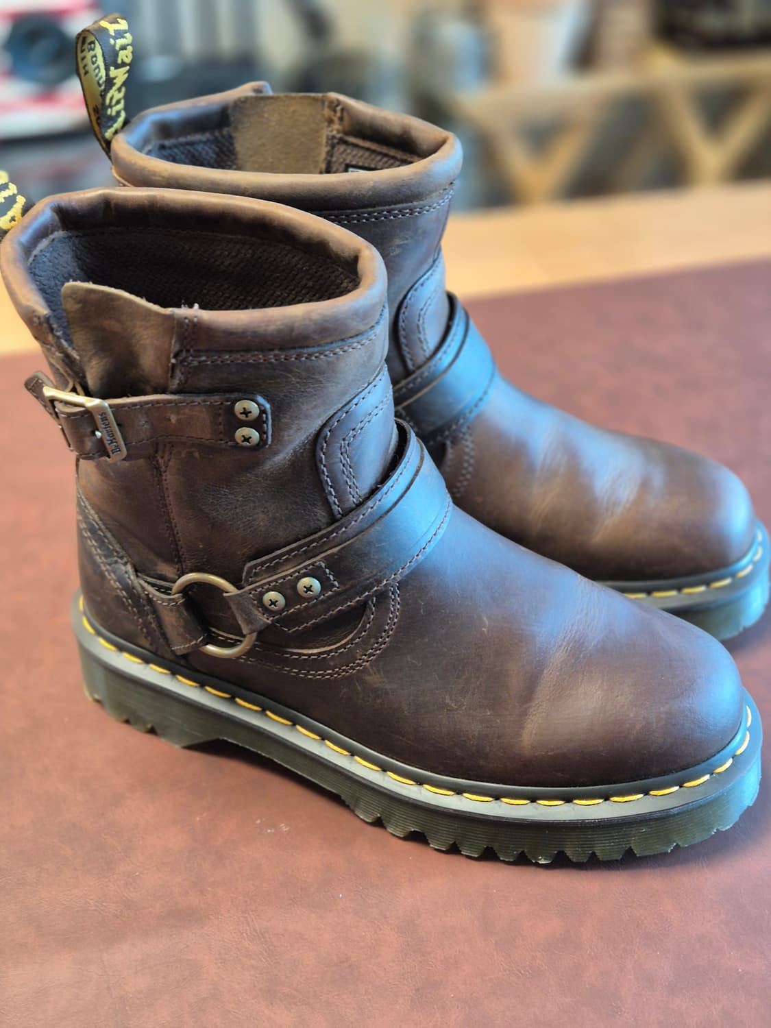 실착용1회 250(US7M)닥터마틴 버클스트랩부츠 상품이미지2