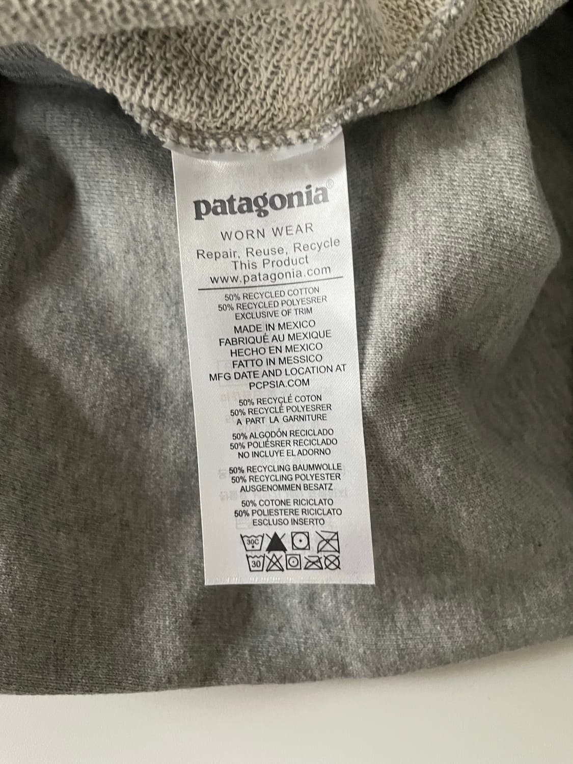 파타고니아 레귤러핏 크루넥 XL 상품이미지6