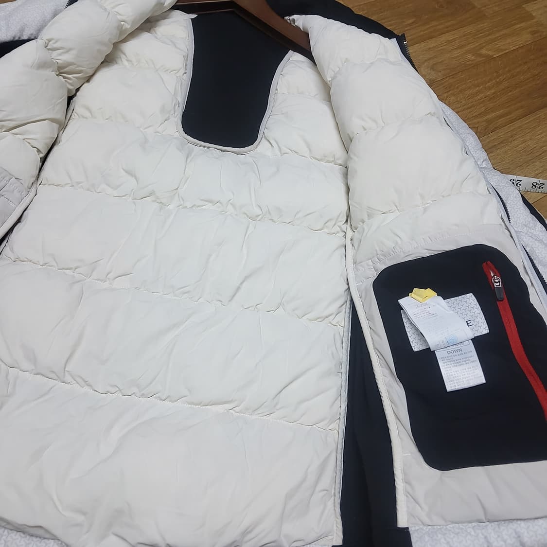 와이드앵글 경량 골프 구스 패딩 여자 100 남자 95 봄 자켓 상품이미지6