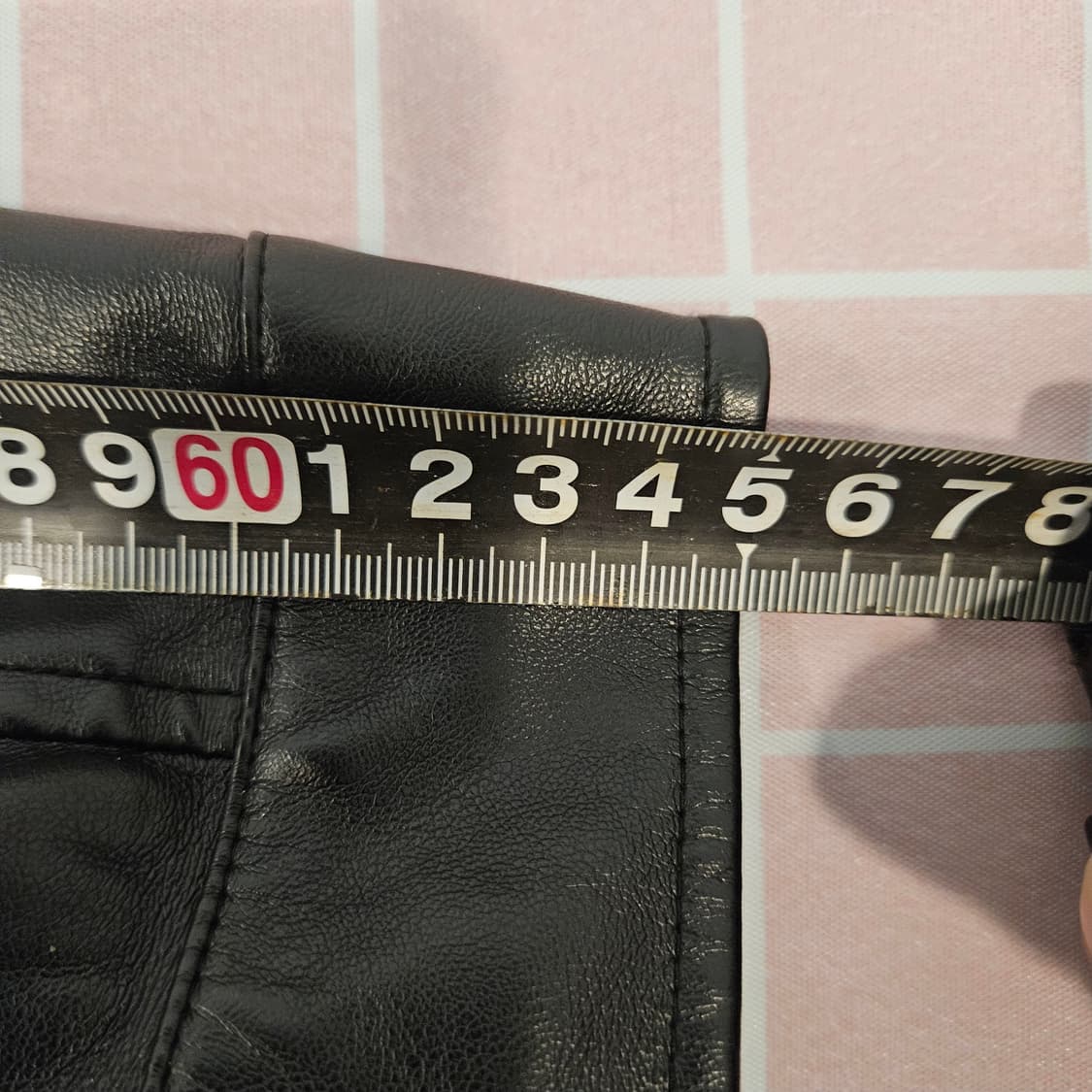 자라 블랙 레더 코치 자켓 L 상품이미지7