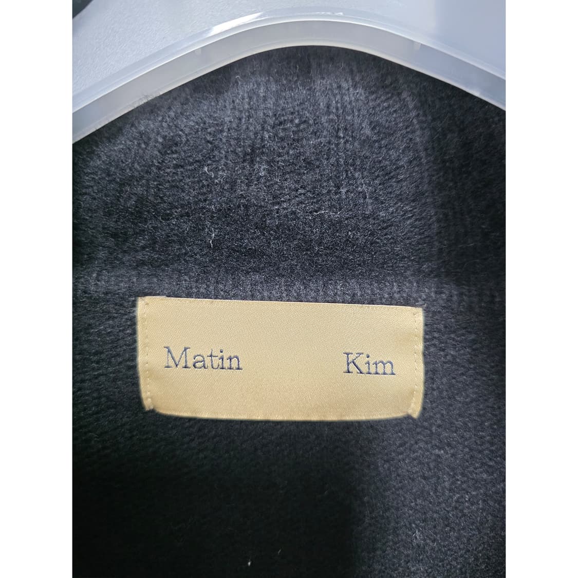 택포) 마뗑킴 블랙 집업 캐시미어 니트 집업 L 상품이미지2