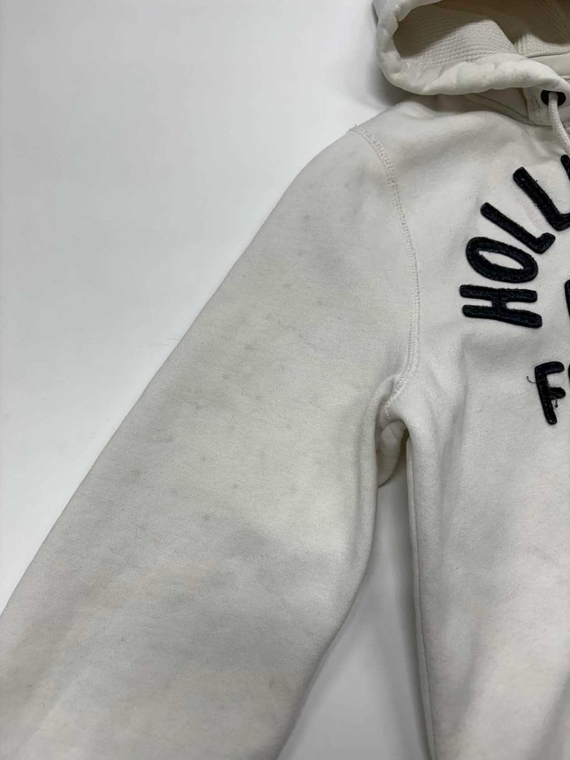 홀리스터 y2k 대장급 화이트 러블리힙 스웻 후드집업 희귀져지(M) 상품이미지8