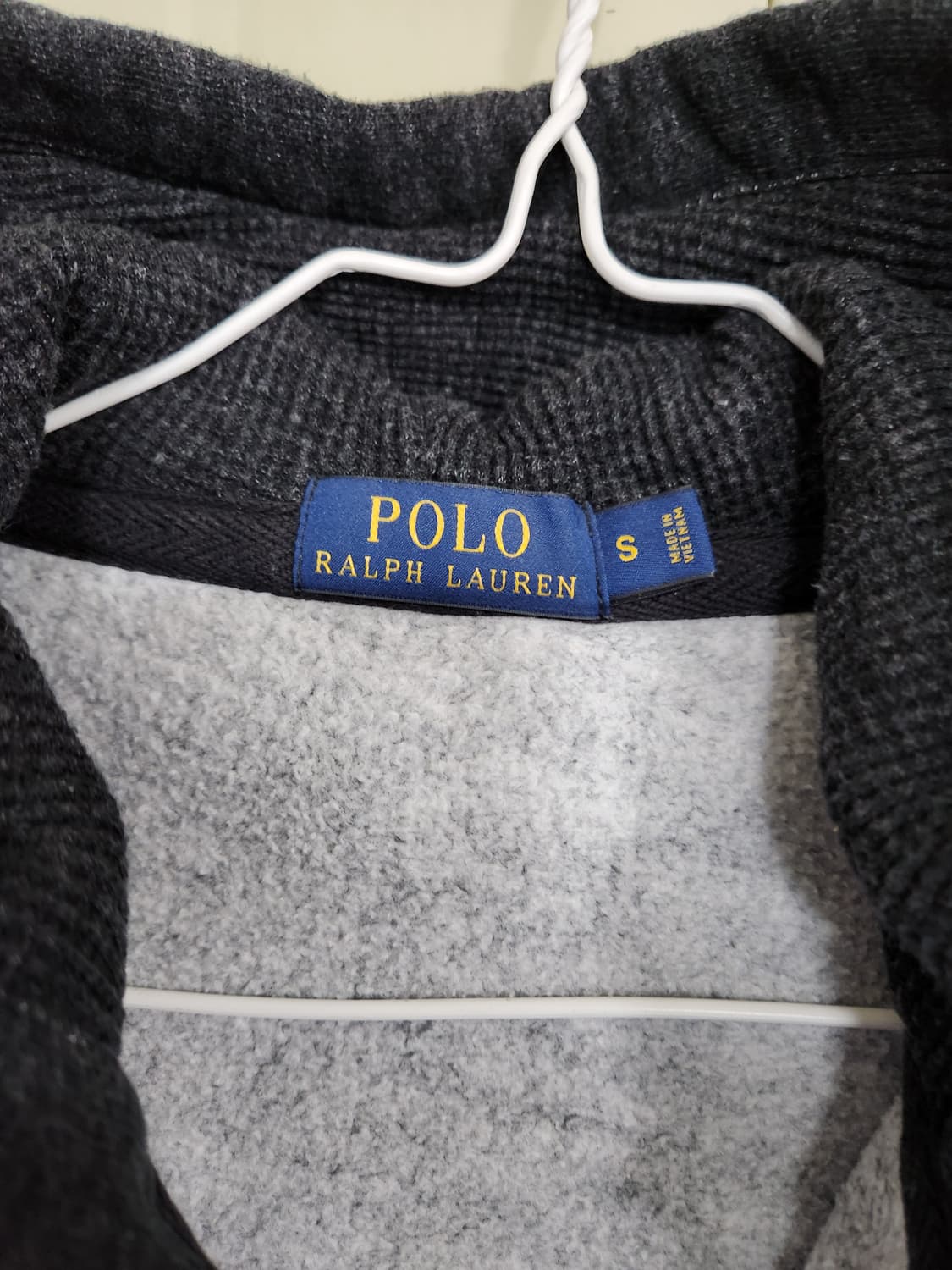 폴로 랄프로렌 후드집업 90 그레이 상품이미지5