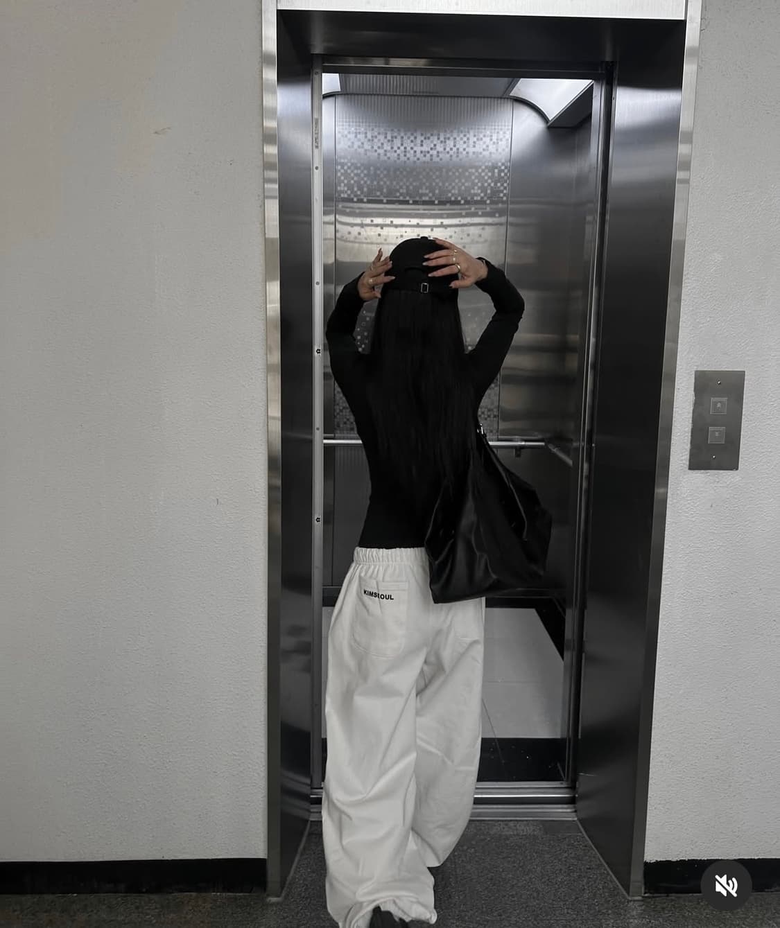 Kimseoul 킴서울 로고 스웻 조거팬츠 1사이즈 상품이미지3