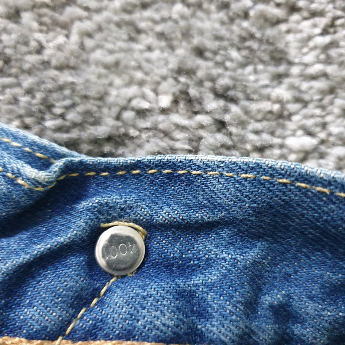 LEVI'S 501 데미지 워싱 데님 팬츠 상품이미지6