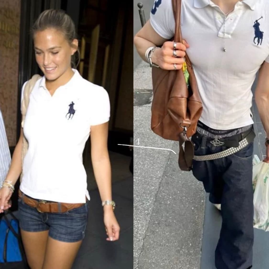 폴로 빅포니 치프키프 반팔 화이트 카라티 상품이미지1